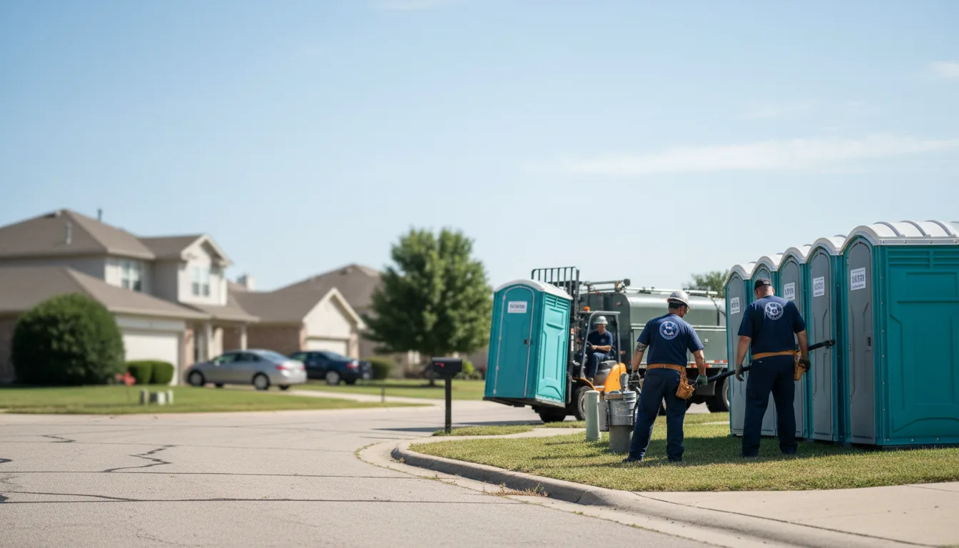 Porta Potty Rental in Calvin, OK near me